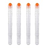 Hosim 12-Round Magazine,4 PCS Bullet Clips 12 Darts Quick Reload High Capacity Cartridge Replacement for Nerf Rival Magazine Apollo XV-700,Rival Zeue XV-1200,Atlas Gun (Transparent)