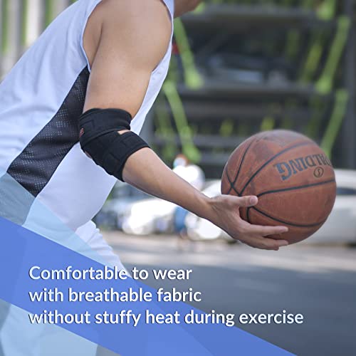 Visenta Elbow Brace Elbow Brace Compression Sleeve For Men & Women, Arm Support Sleeves For Tendonitis, Tennis & Golfers Elbow Treatment, Arthritis, Workout, Weight Lifting #TOP2