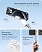 Viozon Portable Selfie Stick, Lightweight Extendable Stainless Steel Tube,All-in-One Compact Selfie Stick with Wireless Remote Compatible with 4-7