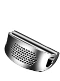 4. Fácil de almacenar y limpiar: nuestra prensa de ajo de acero inoxidable es lo suficientemente pequeña, por lo que es fácil de guardar. Ahorra espacio en tu cocina. Fácil de limpiar y seguro.