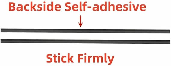 Replacement Laptop Bottom case Rubber Foot Strip for HP Envy x360 15M-CN 15-CN Series Rubber Feet Strip Black