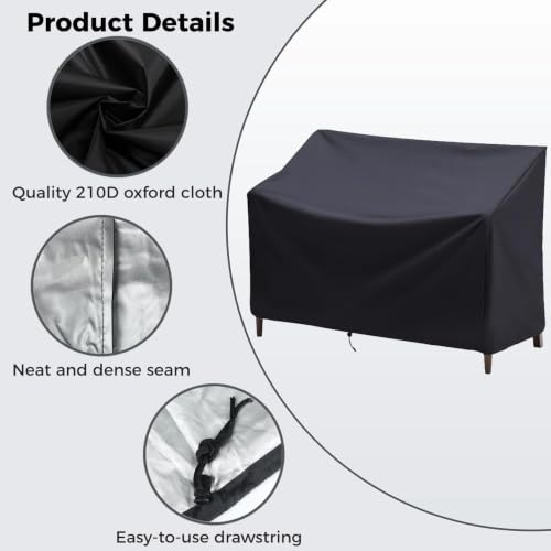Funda para sofá exterior impermeable protector de terraza y jardín 8
