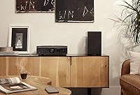 Denon PMA-1700NE HiFi Verstärker, 2x140W, eingebauter Phono-Vorverstärker, Hi-Res Zertifiziert, Advanced Ultra-High Current Single-Push-Pull-Schaltung, Advanced AL32 Processing Plus, Schwarz – Ansicht 2