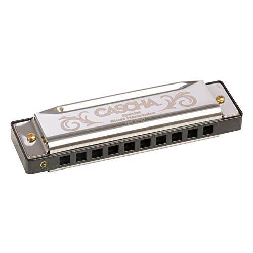 CASCHA Harmonica en sol majeur avec étui et chiffon de nettoyage, Harmonica Spécial Blues Country , pour débutants… - Les Beatles, Paul McCartney, John Lennon, RIngo Starr, George Harrison CASCHA Harmonica en sol majeur avec étui et chiffon de nettoyage, Harmonica Spécial Blues Country , pour débutants… – Image 3