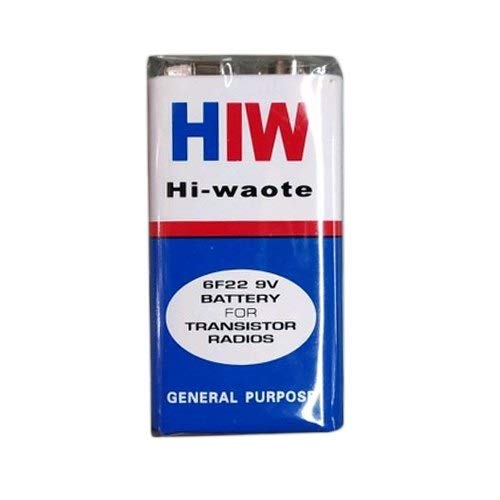 MEDIA MALL HiWaote 6F22 9 Volts High Power Long Life Batteries
