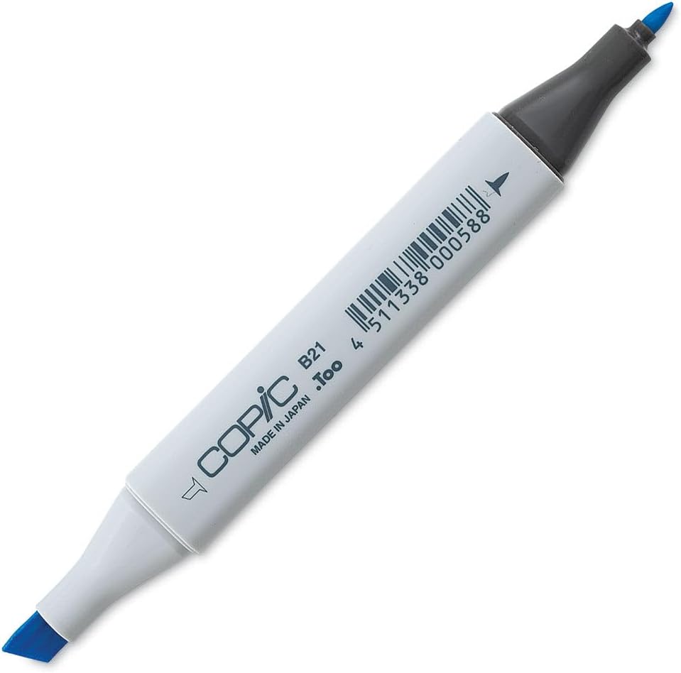 Copic Classic, Dual-Tip Alcohol Marker, YG13-Copic, Chartreuse