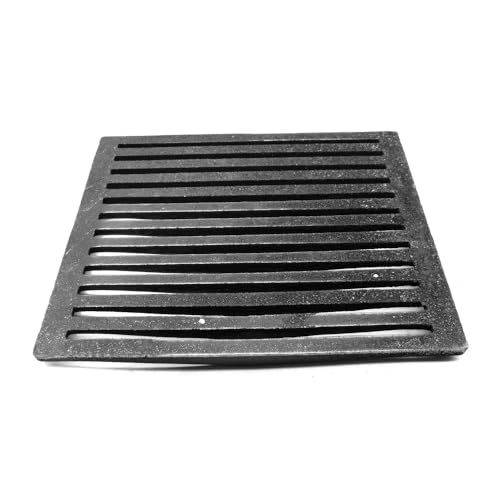 SEZAM 30 x 25,5 cm Gussrost Ofenrost Ascherost Gußrost verschiedene Durchmesser, Kaminrost passend Kaminofen Tafelrost Rost Ofengitter Feuerrost Kohlerost