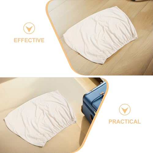 Cubierta de radiador resistente al calor y lavable pack de 2 fundas transpirables beige 4