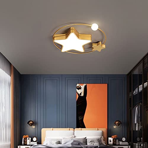 Plafonnier LED intégré tricolore à intensité variable pour chambre et balcon - 4
