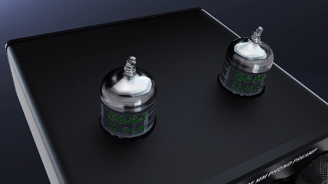 ＠　FX AUDIO 真空管プリアンプ　米国GE製 JAN 5654W Matched Pair 7-Pin GE JAN 5654W Vacuum Tubes Upgrade for 6AK5/6J1