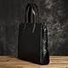 GAELOP DFHBFG Briefcase Men Shoulder Handmade Genuine Leather Bag Black Laptop Business Bags Handbags Casual