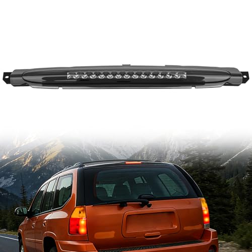 Image of Nilight Third Brake Light Tail High Mount 3rd Stop Cargo Reverse Lights Smoked Lens for Chevy Trailblazer and GMC Envoy 2002-2009 Buick Rainier 2004-2007 Isuzu Ascender 2003-2008 Rear Center Cab Lamp