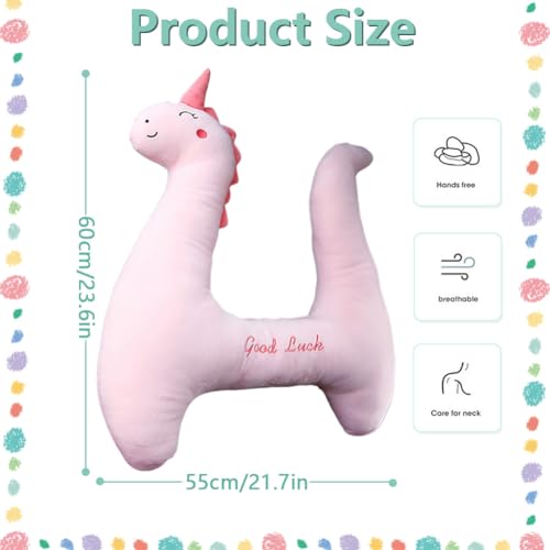 Almohada para niños de viaje con forma H y material terciopelo miniatura 2