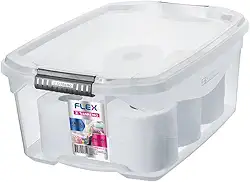 Sanremo - Caixa Organizadora Plástica de 20 Litros, Linha Flex