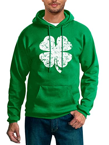 AOBUTE Mardi Gras Hoodie Men Women St Patricks Day Shamrock Hooded Shirts2
