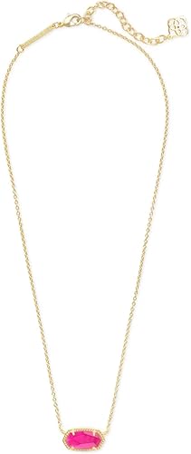 Miniatura 72 de Kendra Scott - Collar Elisa con dije para mujer, joyería de moda, chapado en oro de 14 quilates