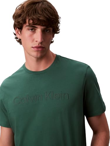 Image of Calvin Klein Men's Relaxed Fit CK Logo Crewneck T-Shirt