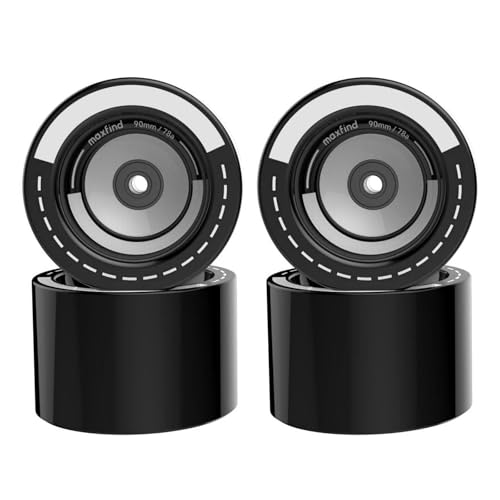 Maxfind 90 mm 78A Skateboard-Räder – perfekt für elektrische Longboard- und Skateboard-Räder