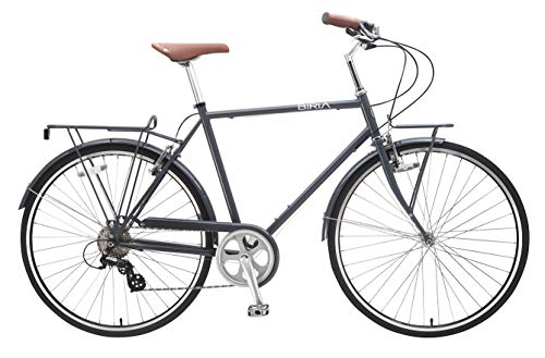 BIRIA City Bike, Diamond Frame, 700C Wheels, Commuting Bicycle, Dutch Bicycle, City Bicycle