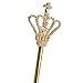 CiBiZi Fairy Princess Wands Alloy Magic Wands Queen King Costume Scepter Wands for Adults Pageant Role Play Wedding Halloween Prom