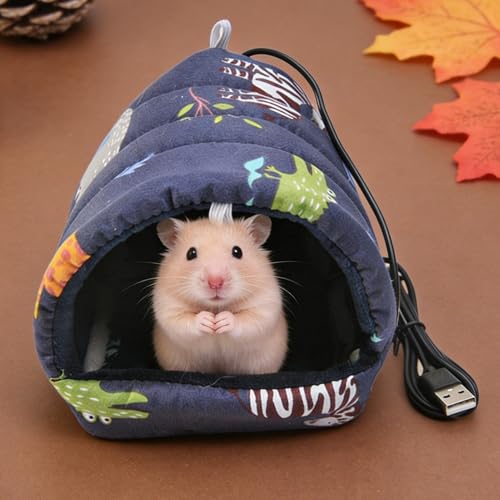 Calentador de pájaros USB con calefacción suave para evitar el frío en el nido de mascotas 5
