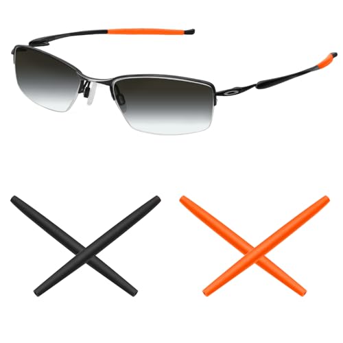 Almohadillas repuesto gafas Oakley Spoke 0.5 naranja gomas para patillas Lizard 2 Mryok