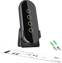 interruptor de toque,ERYUE Wifi Cena Sem Fio Inteligente Interruptor Tocante Luz de Casa Controle Remoto 2.5D Vidro Temperado Curvo com Função Fluorescente Deve Funcionar Com Gateways