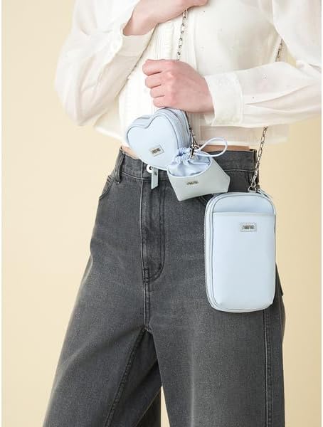 Amazon | [ファーファー] マテリアルコンビ3setショルダーバッグ