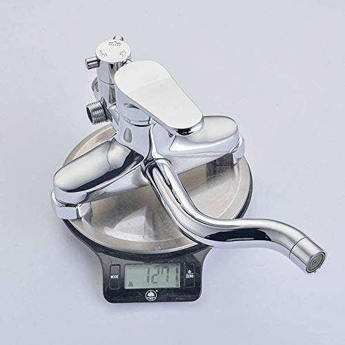 Robinet de douche en cuivre avec colonne réglable et mitigeur chic