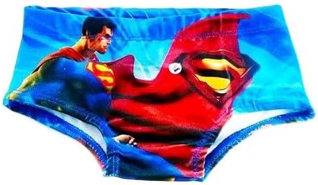Sunga Infantil Menino Super Homem Praia Verão Piscina Uv 30
