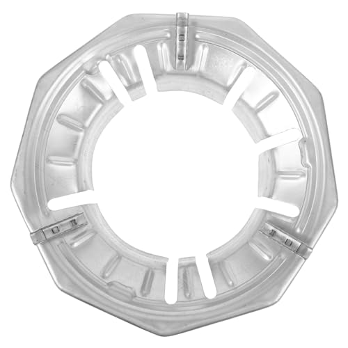 NUOBESTY Soporte de Wok Antiviento Cocina de Gas Anillo de Resistente Energético y Temperatura Hogar y Restaurantes