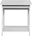 OneSpace Stanton Computer Desk, Office Desk with Keyboard Tray and Shelves, White Oak