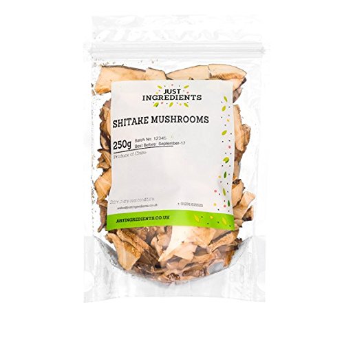 JustIngredients Essential Mushrooms Setas Shiitake - 250 gr