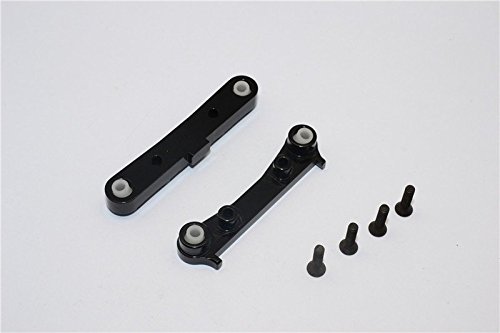 GPM for Team Losi Mini 8ight & 8ight-T Upgrade Parts Aluminum Rear Suspension Mount - 2Pcs Black