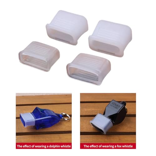 Set de 20 protectores para silbatos deportivos transparentes miniatura 2