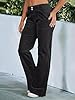 Flamingals Women's Wide Leg Pants for Women Mid Wa... #2