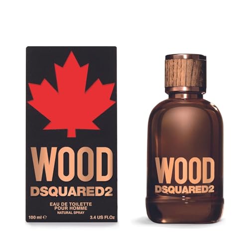 DSQUARED2 Wood D2 Pour Homme Eau De Toilette Natural Spray 100ML - Image 5