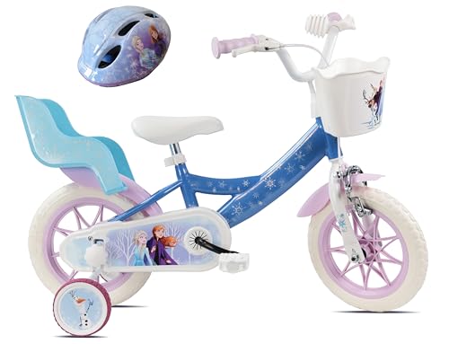 Vélo 12' Reine des Neiges Disney pour des promenades féeriques au parc