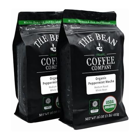 The Bean Organic Peppermint Mocha Coffee Cover