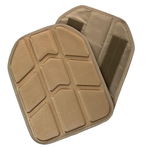 Coussinets en mousse EVA pack de 2 inserts amortissants légers pour gilet tactique noir