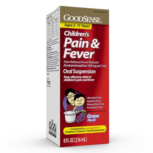 Image of GoodSense Children's Acetaminophen Oral Suspension, 160 mg /5 mL, 8 Fl Oz