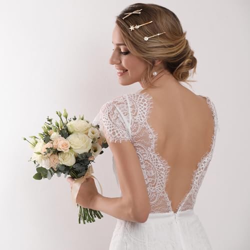 Barrettes strass brillance intense x12 pour maintien chignon - 5