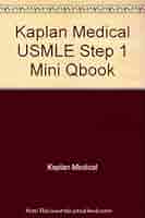 Amazon.co.jp: Kaplan Medical USMLE Step 1 Mini Qbook : 本
