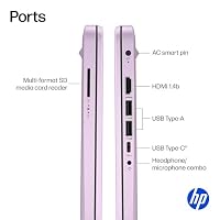HP 14” Ultra Light Thin Laptop Computer 2026 Premium, MS Office, Copilot AI, 4-Core Intel CPU, 4GB DDR5 RAM, 628GB Storage (128GB UFS+500GB Ext), Long Battery, MarxsolAccessory, Win 11 Pro, Lavender — image 8