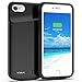 Swaller Battery Case for iPhone 8/7, 4500mAh Charging Case Charger Case for iPhone 8/7 (4.7 inch) (Black)