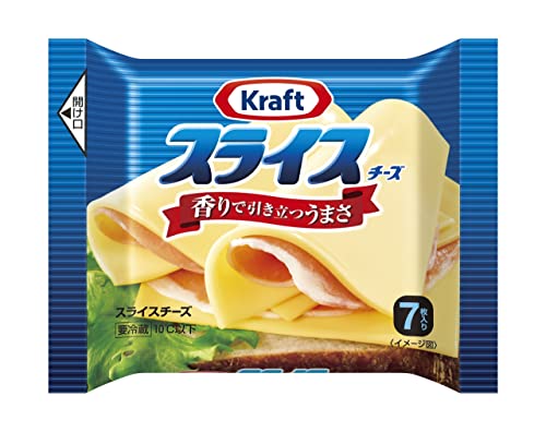 [冷蔵]森永乳業 クラフト スライスチーズ 7枚入 112gのサムネイル