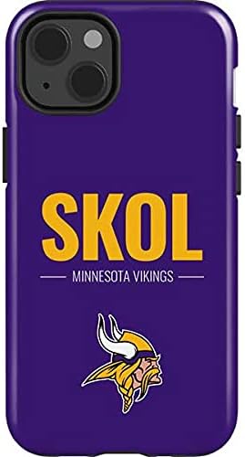 Skinit Impact Phone Case Compatible with iPhone 13 - Officially Licensed NFL Minnesota Vikings Large Logo Design