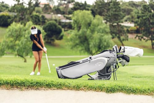 Callaway Golf PAR 3 Stand Bag (White/Green/Golden Rod)