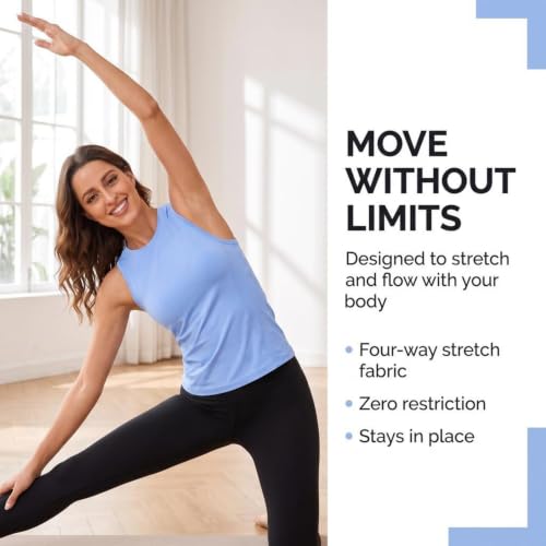 Image of Spyder Womens Workout Tank Tops - Seamless Workout Tank Tops Woman, Yoga Tops for Women, Athletic Activewear Gym Tanks