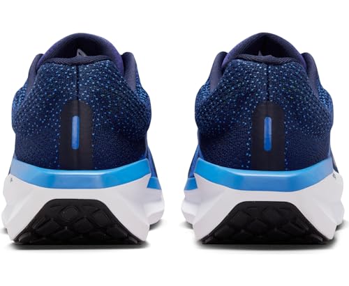 Nike Winflo 11 Men's Road Running Shoes (FJ9509-400, Midnight Navy/Star Blue/Dark Obsidian) Size 112